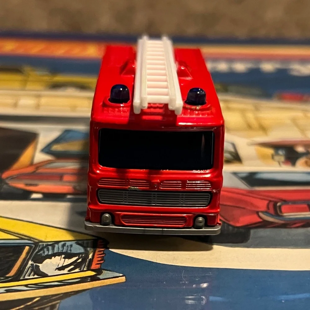 Vintage Matchbox No. 36 Merryweather Fire Engine 1969 Lesney England